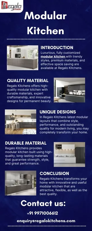 modular kitchen