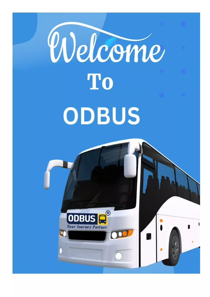 discover odbus the ultimate luxury bus ticket