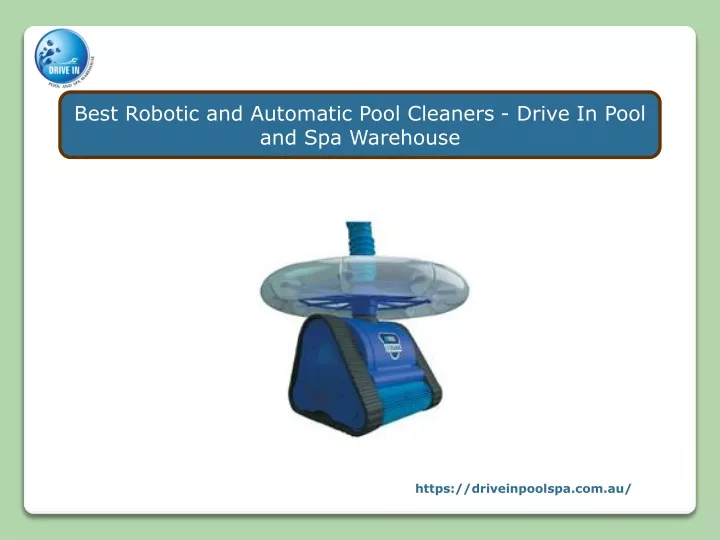 best robotic and automatic pool cleaners drive