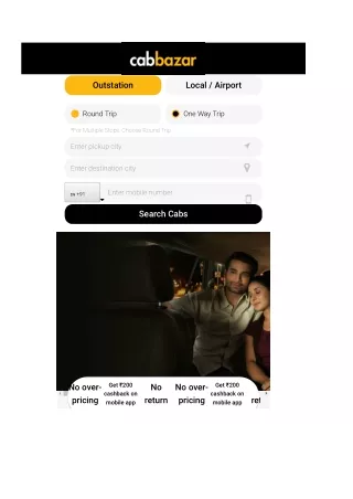 Taxi service in Chandigarh