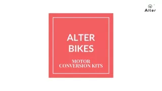 alter bikes