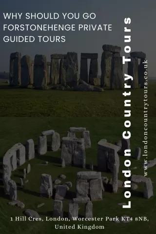 Why Should You Go for Stonehenge Private Guided Tours?