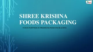 SHREE KRISHNA FOODS PACKAGING - POPCORN MACHINE FOR SHOP