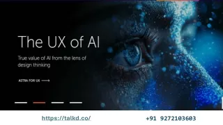 Human-Centered AI: Crafting Intuitive User Experiences
