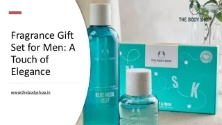 fragrance gift set for men a touch of elegance
