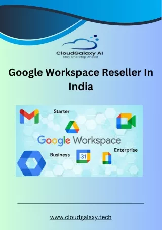google workspace reseller in india