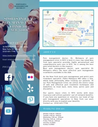 Sports Injury & Pain Management Clinic of New York