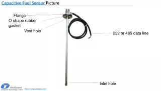 Capacitive Fuel Sensor for accurate fuel consumption montoring for trucks cars