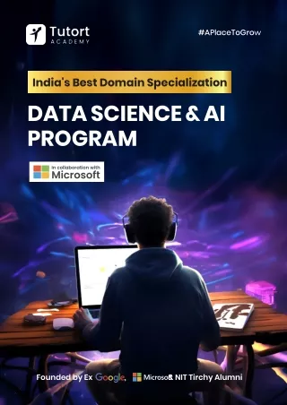Top Data Science and Ai Course for Working Professional | Tutort Academy