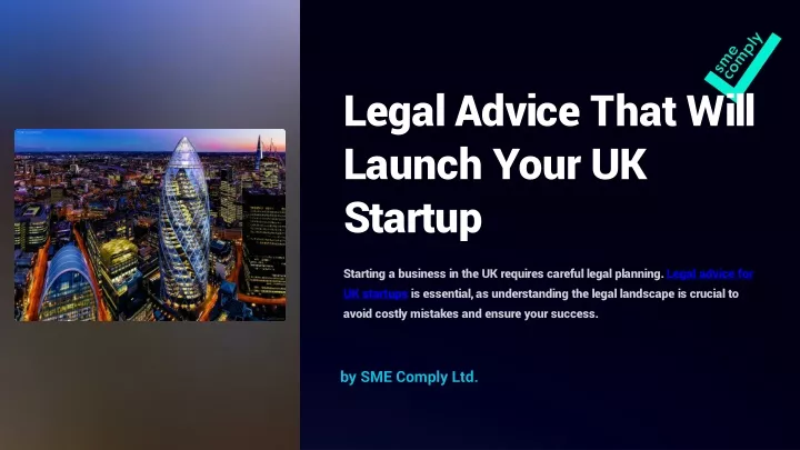 legal advice that will launch your uk startup