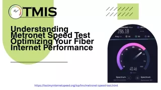 understanding metronet speed test optimizing your