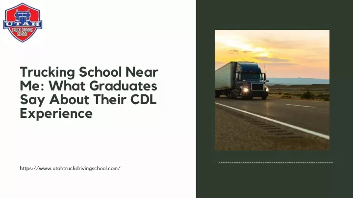 trucking school near me what graduates say about