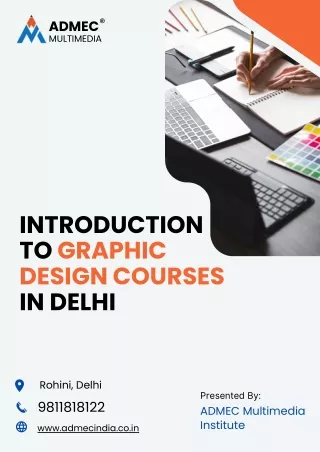 Introduction to Graphic Design Courses at ADMEC
