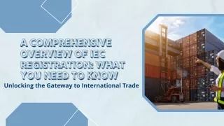 unlocking the gateway to international trade