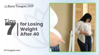 7 Tips for Losing Weight After 40