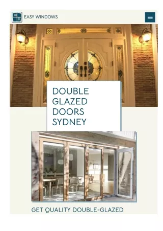 Double glazed windows sydney