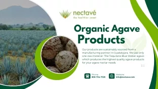 Organic Agave Products (1)