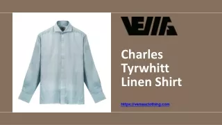 Charles Tyrwhitt Linen Shirt - vemasclothing.com