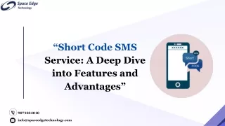 short code sms service a deep dive into features