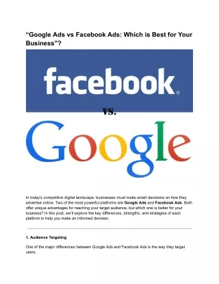 “Google Ads vs Facebook Ads_ Which is Best for Your Business”