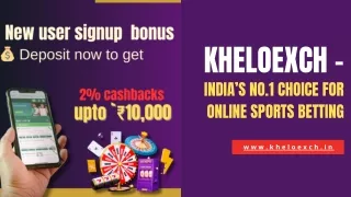 kheloexch india s no 1 choice for online sports