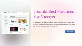 joomla best practices for success