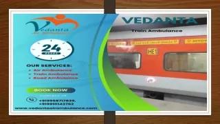 Hire the World's Best Train Ambulance Service in Ranchi with Advanced Medical Tool