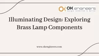 illuminating design exploring brass lamp