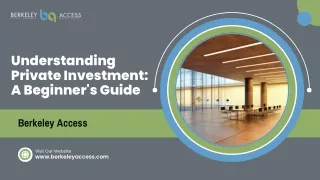 understanding private investment a beginner