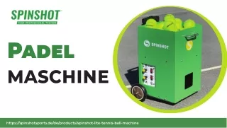 padel maschine