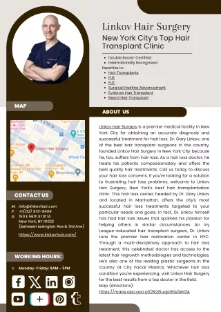 Linkov Hair Surgery