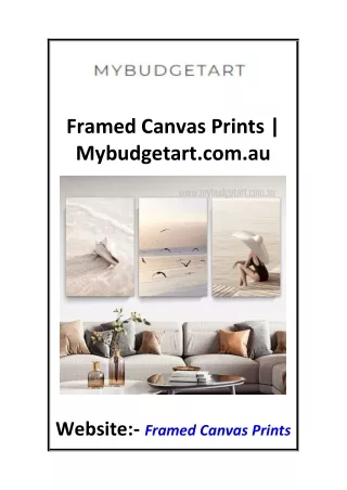 framed canvas prints mybudgetart com au