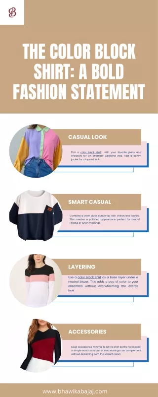 The Color Block Shirt A Bold Fashion Statement
