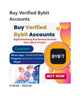 Buy Verified Buybit Account