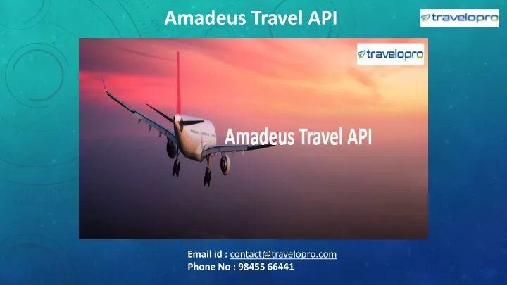 amadeus travel api