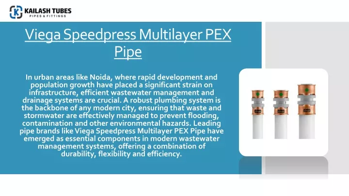 viega speedpress multilayer pex pipe