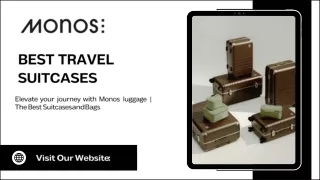 Best Travel Suitcases