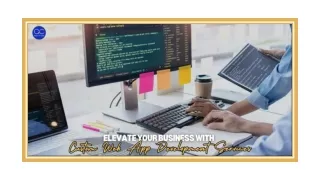 Elevate Your Business With Custom Web App Development Services
