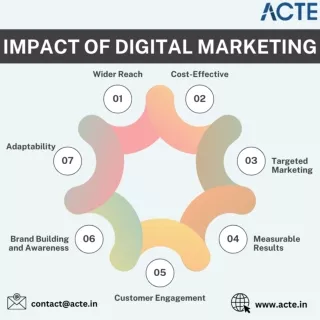 Impact of Digital Marketing Course and Careers- ACTE Technologies