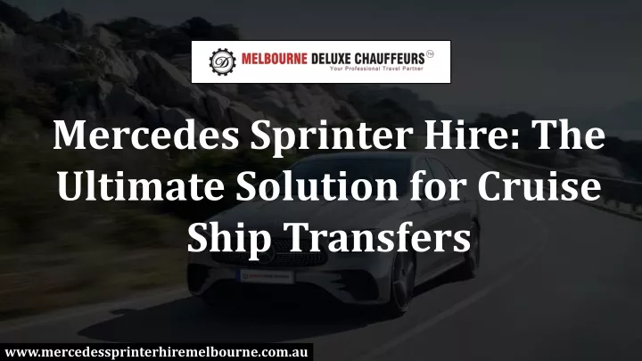 mercedes sprinter hire the ultimate solution