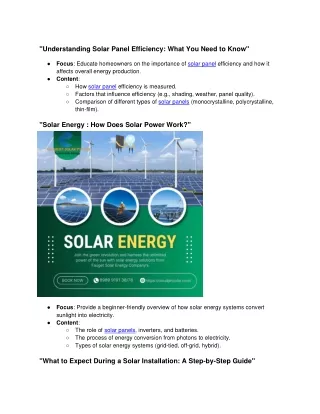 Solar panel