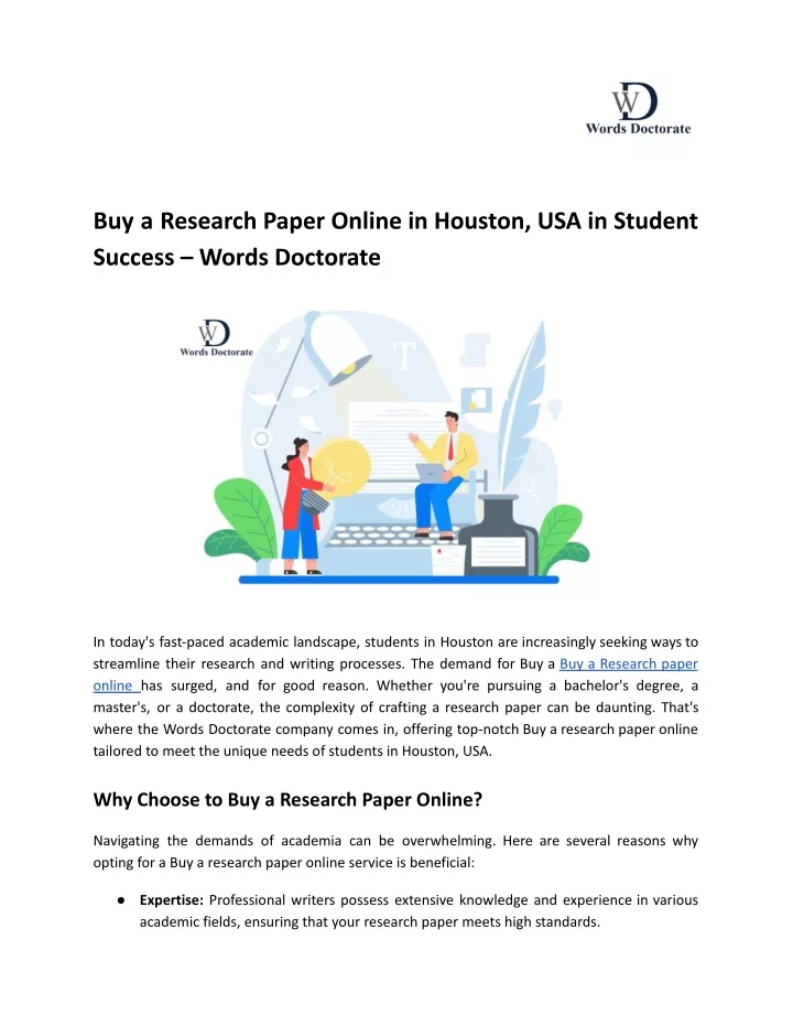 buy a research paper online in houston