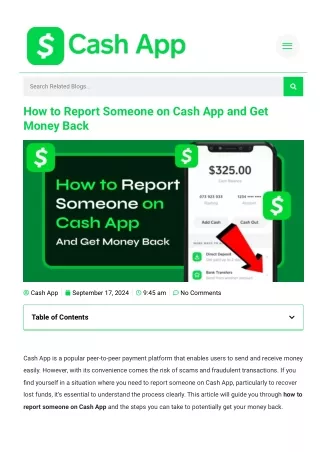 How to Report Someone on Cash App