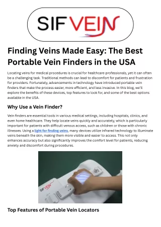 vein locator