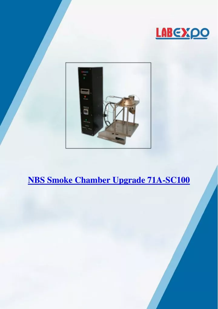 nbs smoke chamber upgrade 71a sc100