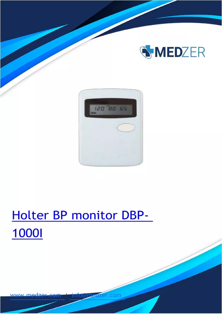 holter bp monitor dbp 1000i