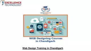 Web Design Training in Chandigarh