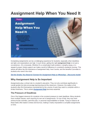 Untitled document (8)Assignment Help When You Need It