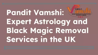 Black Magic Removal Services in the UK