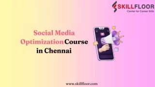social media optimization course in chennai